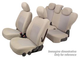 Set coprisedili Superior - Beige - su misura per Toyota Corolla 5p (03/19>) Hybrid