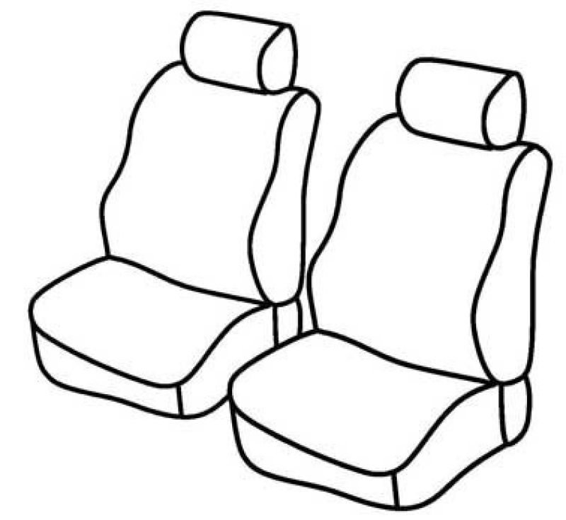 Set coprisedili Superior - Beige - su misura per Citroen Berlingo (04/08>05/18)