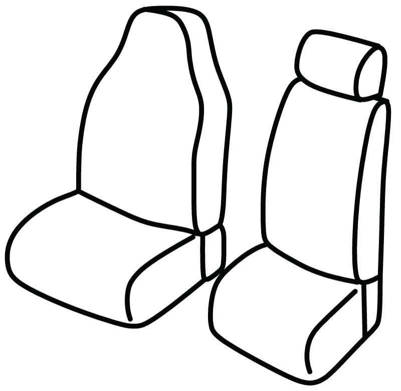 Set coprisedili Superior - Beige - su misura per Citroen Berlingo Van (06/18>)  - Opel Combo Cargo (09/18>)  - Peugeot Partner (09/18>)  - Peugeot Rifter (08/18>01/22)  - Peugeot E-Rifter Standard (02/22>)