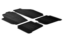 Set tappeti su misura in gomma  Seat Cordoba (01/03>08/09) -  Seat Ibiza 3p (01/02>08/09) -  Seat Ibiza 5p (01/02>05/08) -  Volkswagen Polo 3p (11/01>08/09) -  Volkswagen Polo 5p (11/01>08/09)