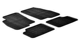 Set tappeti su misura in gomma  Fiat Grande Punto 3p (09/05>04/12) -  Fiat Grande Punto 5p (09/05>04/12)