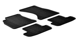 Set tappeti su misura in gomma  Audi A4 4p (11/07>10/15) -  Audi A4 Allroad (04/09>05/16) -  Audi A4 Avant (05/08>10/15) -  Audi A5 Sportback (09/09>07/15)