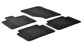 Set tappeti su misura in gomma  Audi Q7 (03/06>05/15)