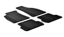 Set tappeti su misura in gomma  Audi A4 4p (01/01>10/07) -  Audi A4 Avant (09/01>04/08) -  Audi A4 Cabrio (05/02>03/08) -  Seat Exeo 4p (05/09>12/12) -  Seat Exeo ST (09/09>12/12)