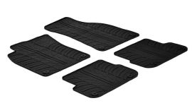 Set tappeti su misura in gomma  Audi A6 4p (09/04>03/11) -  Audi A6 Allroad (06/06>02/12) -  Audi A6 Avant (03/05>08/11)