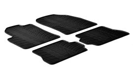 Set tappeti su misura in gomma  Ford Fiesta 3p (11/02>08/08) -  Ford Fiesta 5p (05/02>08/08) -  Ford Fusion (08/02>11/12)