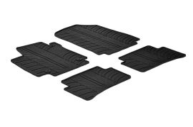 Set tappeti su misura in gomma  Renault Captur (05/13>11/19) -  Renault Clio IV 5p (10/12>07/19) -  Renault Clio IV Generation (08/19>03/20) -  Renault Clio IV Sporter (04/13>03/20)