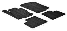 Set tappeti su misura in gomma  Mercedes GLE 5p (07/15>12/18) -  Mercedes ML (10/11>12/15)