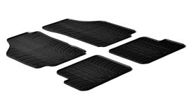 Set tappeti su misura in gomma  Lancia Ypsilon 3p (09/03>05/11) -  Lancia Ypsilon Unyca 3p (06/11>12/13)