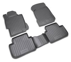 Set tappeti su misura in TPE  Honda Accord 4p (06/08>09/14) -  Honda Accord Tourer (07/08>12/13)