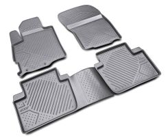 Set tappeti su misura in TPE  Peugeot 4007 (07/08>12/12)