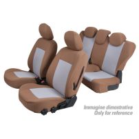 Set coprisedili Superior - Nocciola - su misura per Citroen Berlingo Multispace (04/08>08/18)