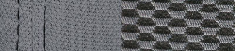 Set coprisedili Superior - Grigio/Nero - su misura per Citroen Berlingo Multispace (04/08>08/18)